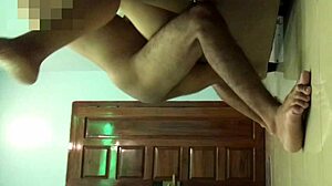 best friend's wife in amazing doggy on floor