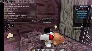 Fan Gets Fucked Rough In Roblox Condo