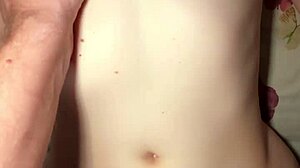 Young European Stepmom Rubs Pussy Against Stepbrother Before Intense Fucking