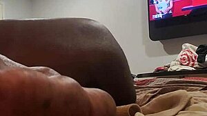 Jacking off to my own porn while feeling horny