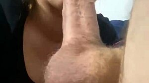 Sucking that huge cock like a pro 😏