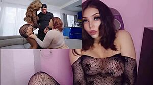 Two milfs big ass tits creampie