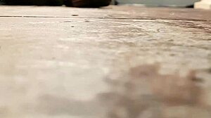 My wife caught blasting her pussy with the showerhead again