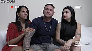 The Macettare Family Interview Ends With Kel's Double Penetration