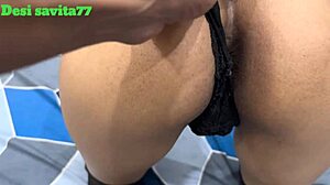 Indian stepsister bends over for stepbrother's pov fucking and cum