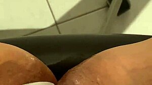 Blonde Wife Masturbates in Lingerie While Parents Are Away