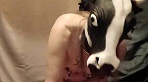 Slave Humiliated With Anal Filth