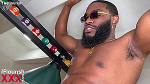 Trailer Pool Hall BBC Threesome