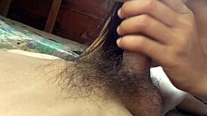 in this homemade scene, a pretty pornstar with shaved tight pussy gets fucked to orgasm and filled with creampie