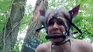 2024 09 04 Esclave F La Ponygirl En For�t Doggystyle Orgasm