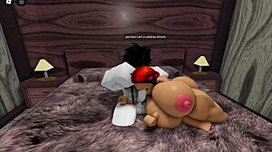 Fan Gets Fucked Rough In Roblox Condo