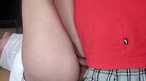 my foster stepmom begs for cum in her pussy