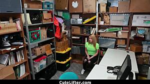 teen says officer caught me shoplifting and fucks me hard