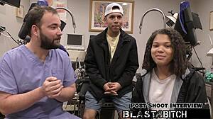 michelle anderson gets fucked twice while brother gets handjob