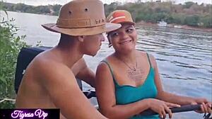 Tigresa Vip and Two Guys in Relaxing Session