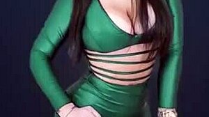 Peruvian MILF Angel Lima in Smoking Fetish Rubs Pussy on Lucky Face