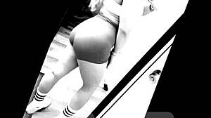 Big booty Latina Alma Aviles says, 'Check out my ass on TikTok!'