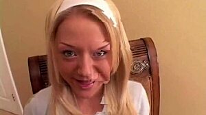 Teen Lil Lexy gets pussy blowjob and cums outdoors