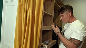 Caught Sniffing Panties? Get Fucked With Big Cock In Threesome!