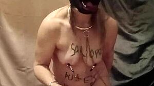 Slave Humiliated With Anal Filth