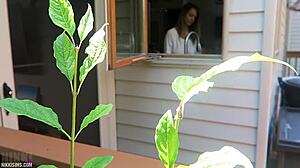 nikki gets fucked from behind