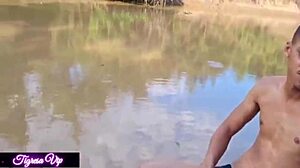 Tigresa Vip and Two Guys in Relaxing Session