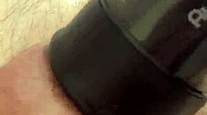 I feel so intense while cock milking with VacuGlide by Autoblow in this BDSM teaser setup.