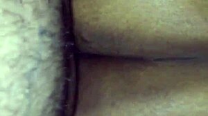 This ebony BBW takes that monster cock in her ass!