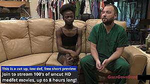 Nurse rina arems performs yearly checkup