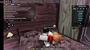 Fan Gets Fucked Rough In Roblox Condo