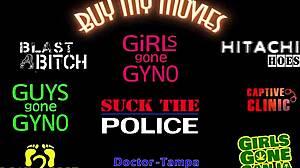 Oh no, I got caught as the student with glasses and tattoos, she says while getting deepthroat face fucked and doggystyle pounded in latex gloves.