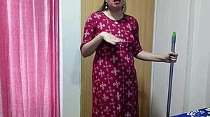 hey this indian desi sali gets hardcore sex from her jija in a clean room with dirty talk 😏