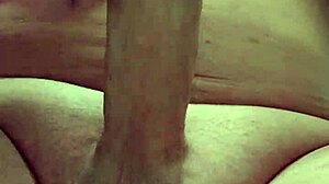 Petite girl jerks off quickly, teasing with her tiny body