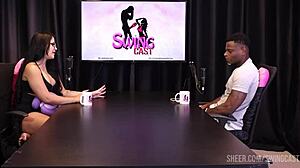 will mastro swings with tifany rocha in sheer red