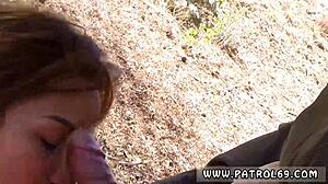 i enjoy the outdoor interracial scene with big tits