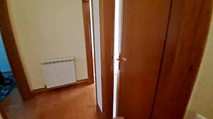 Latina maid's creamy pussy seduced in jeans and flip flops!