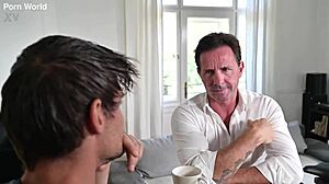 Busty babe Kitana tempts housemates into DP threesome