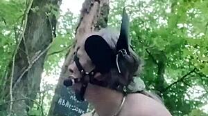 2024 09 04 Esclave F La Ponygirl En For�t Doggystyle Orgasm