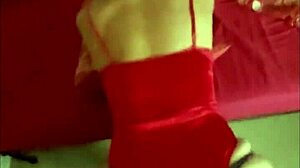 French Amateur In Satin Lingerie Gets Pussy Fucked