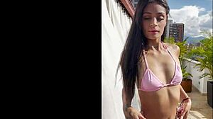 Tiny Latina Slut Gaped