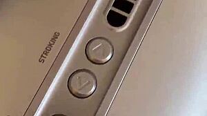 I feel so intense while cock milking with VacuGlide by Autoblow in this BDSM teaser setup.