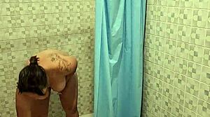 I Find My Best Friend's Mom In The Shower And She Gives Me A Blowjob!