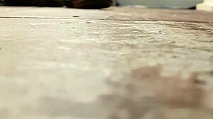 My wife caught blasting her pussy with the showerhead again