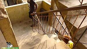 stranger helps, she pays with ass