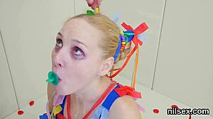 nympho undergoes treatment in the anal nuthouse