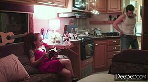 holly and evelyn deepen friendship with intimate lesbian acts