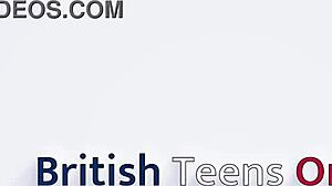 British Teen's Intense Cunt-Licking Ecstasy