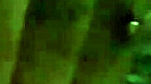 Quiet so nobody hears us, the young friends filmed a party video on an iPhone with kissing and tongue fun.