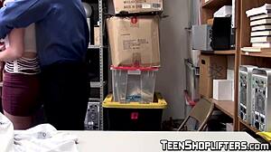 Naughty Shoplifter Asks, Will You Punish My Ass?