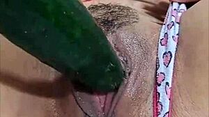 Video Masturbandome Para Mi Fans Anal Con Un Pepino Pepino En Mi Pussy Doble Penetracion